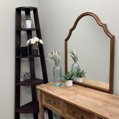 Miroir de cheminée encadré