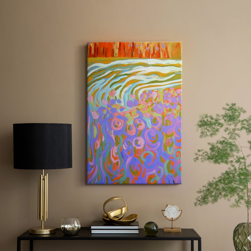 FLORAL Series DLxxxi - Galerie Cavas sur mesure, H 48 po x l 32 po