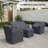 Outdoor 4 -Piece Conversation Sets Group Seating Patio Furniture Covers