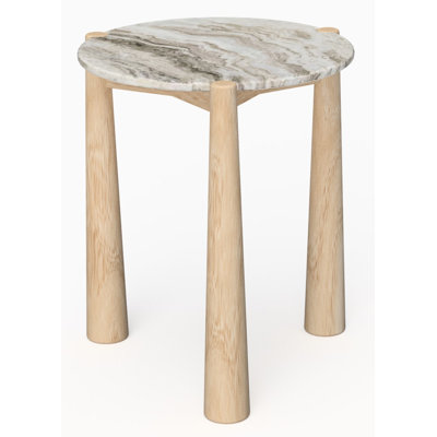 Table d'appoint Carver - Morchana brun