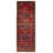 Konya One-of-a-Kind 3'6" X 9'7" 1990s Runner Wool Area Rug Red