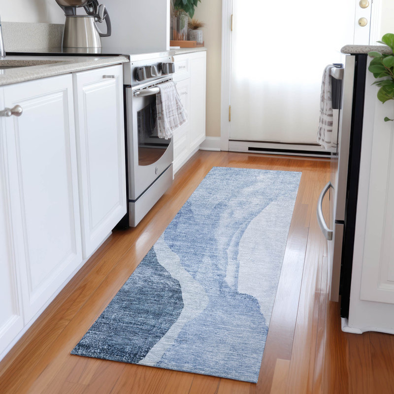 Tapis intérieur / extérieur Charlsea avec envers antidérapant, Tapis de couloir 2 pi 3 po x 7 pi 6 po