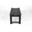 Banc Allweather Adirondack avec texture de bois pour patio-492848287