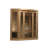 Dynamic Saunas 3-Person Low EMF FAR IR Corner Sauna in Canadian Hemlock