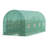 Walk-in Tunnel Greenhouse 9.58x6.43x6.23ft Galvanized Frame PE Cover Green-114480791-114480789