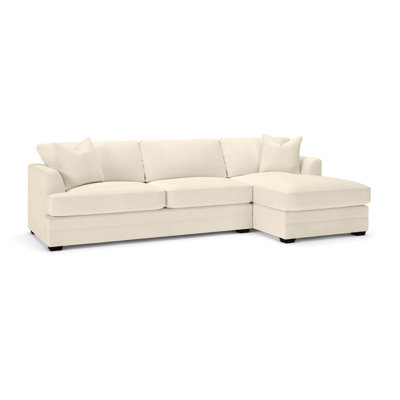 Edan 2-Piece Upholstered Chaise Sectional by Birch Lane