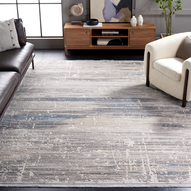 Whisper Performance Abstract Rug, Rectangle 8' x 10'