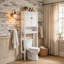 Freestanding Over the Toilet Storage
