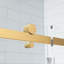 Porte de douche coulissante simple sans cadre l 48 "x H 76" Julien-314872065