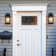 Aronson Plug & Play 1-Light Outdoor Wall Light in Transitional and Modern Style-16 Inches Tall and 7.24 Inches Wide