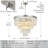 Makinlee Dimmable Crystal Tiered Chandelier-981551654-981551655-965955085