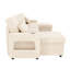Chenille Chaise End Sofa-111165415-111165414
