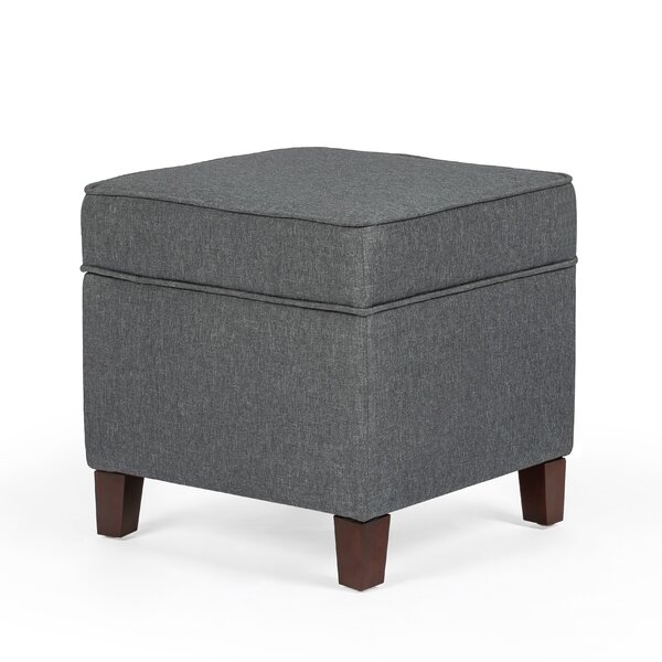 Ebern Designs Felixstowe Upholstered Storage Ottoman & Reviews | Wayfair