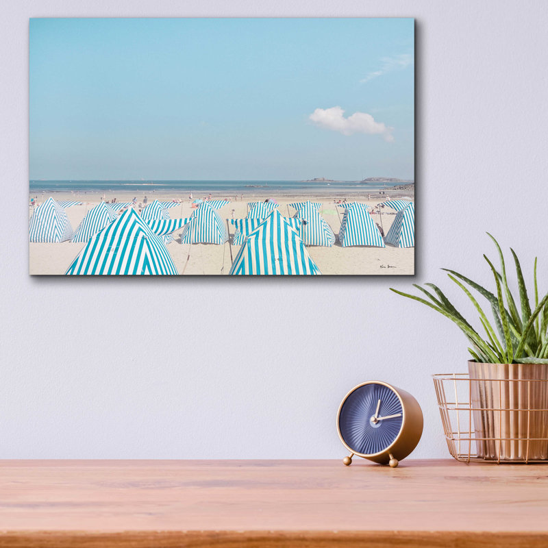 «French Holidays» par Keri Bevan, H 12 po x l 16 po x P 0,13 po