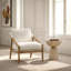 Elin Linen Upholstered Occasional Chair