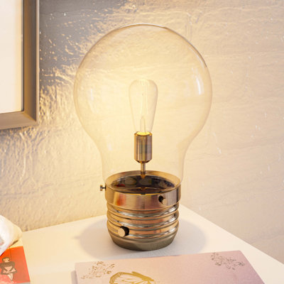 Edison Table Lamp - Antique Brass