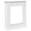 Fireplace Surround 75x87.5 Cm Engineered Wood-1034225778-1034225788
