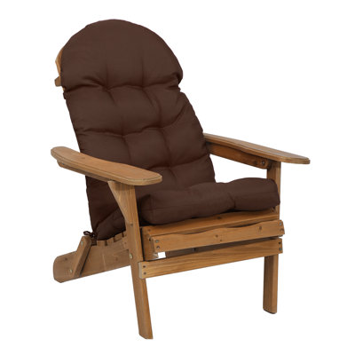 Chair Cushion, Rocking Chair Cushions with Ties, High Back Patio Cushions, Thickened Patio Chair Pad