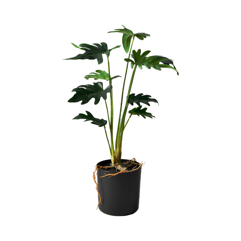Plante artificielle en pot 17 po Philodendron