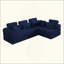 Canapé modulaire en forme de L, canapé modulaire en velours côtelé de style minimaliste moderne-1376998826