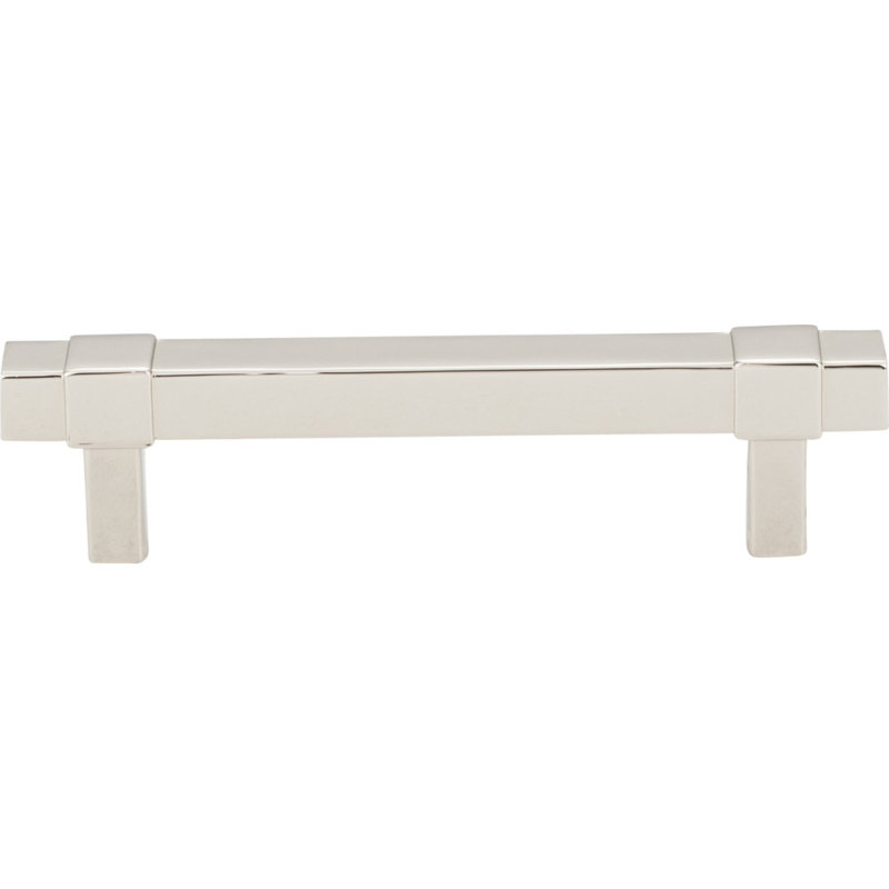 Zane Bar Pull, 8 13/16", Polished Nickel