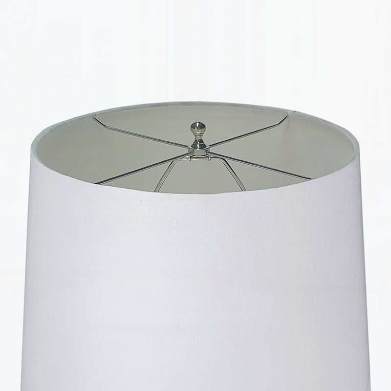 Lampe de table en verre D16x27 "