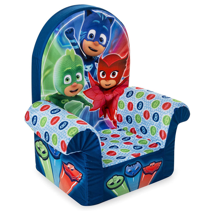 Kids 7'' Foam Chair Chair and Ottoman