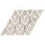 Monroe 8x8 Triangle Polished Marble Mosaic Tile-913617269