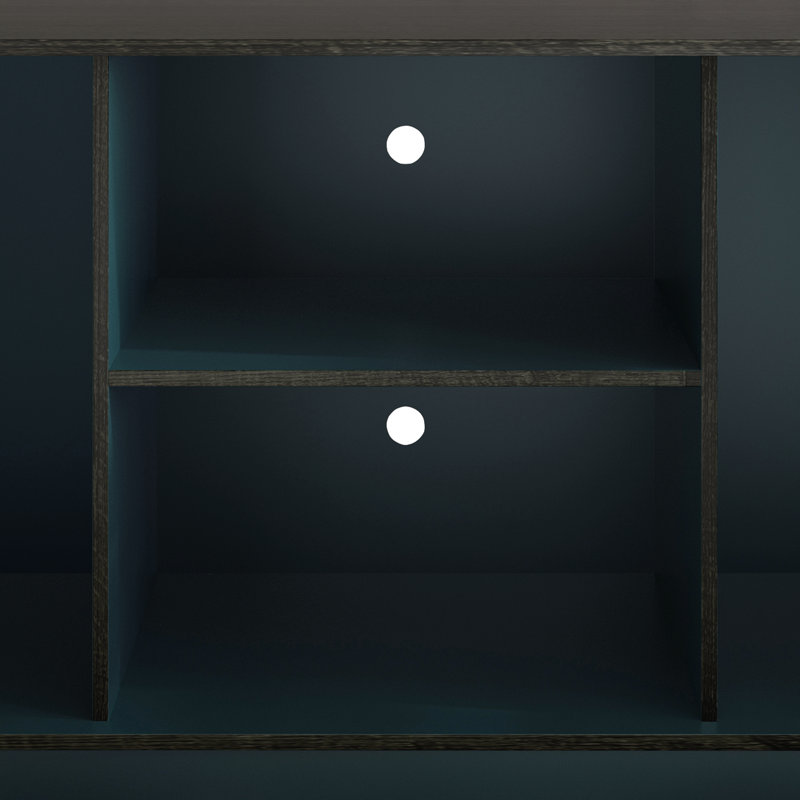 Crédence de rangement l 15,76 po Abbriella, Bleu