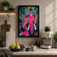 Magenta Elephant Boho - Print-136724216-136724217