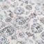 Tapis oriental bleu lavable à la machine Selway-2055955411