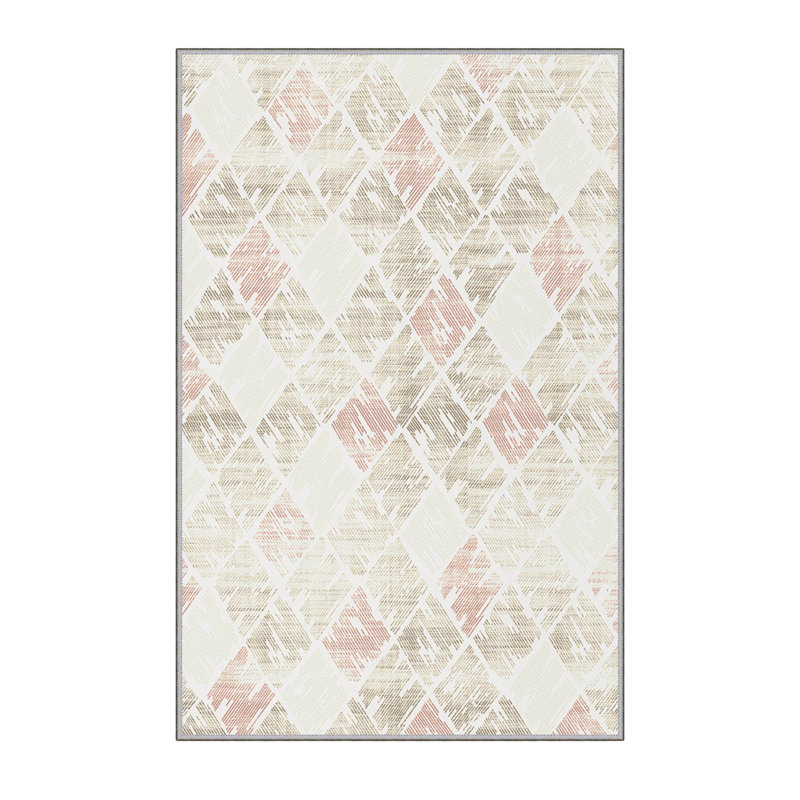 Tapis d'entrée de qualité supérieure - 3,3 x 9,8 pi, 100% polyester, hauteur de velours de 0,3 po | Antibactérien, antidérapant, dessous lavable à la machine | Impression 3D numérique, durable et facile à nettoyer, idéale pour la décoration intérieure