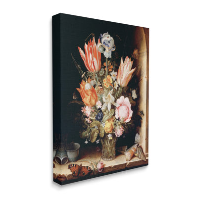 ClassicBouquetStillLifeCanvasWallArtbyStellarDesignStudio