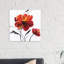 « red popy splash iii » par nan-reproduction d’art-49716213-49716216