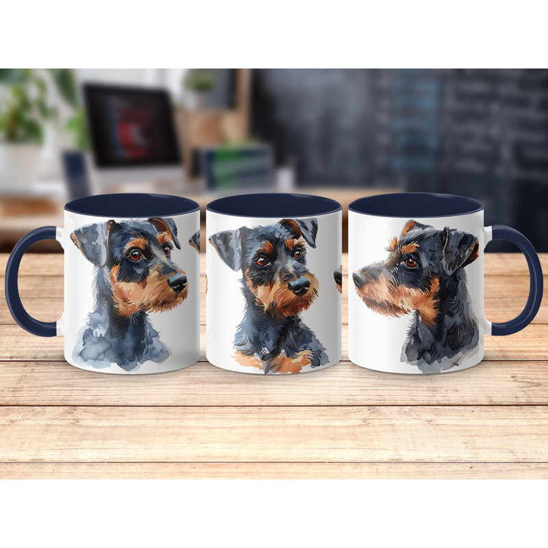 Three Playful Dalmatian Dogs Design 11oz Coffee Mug, 3