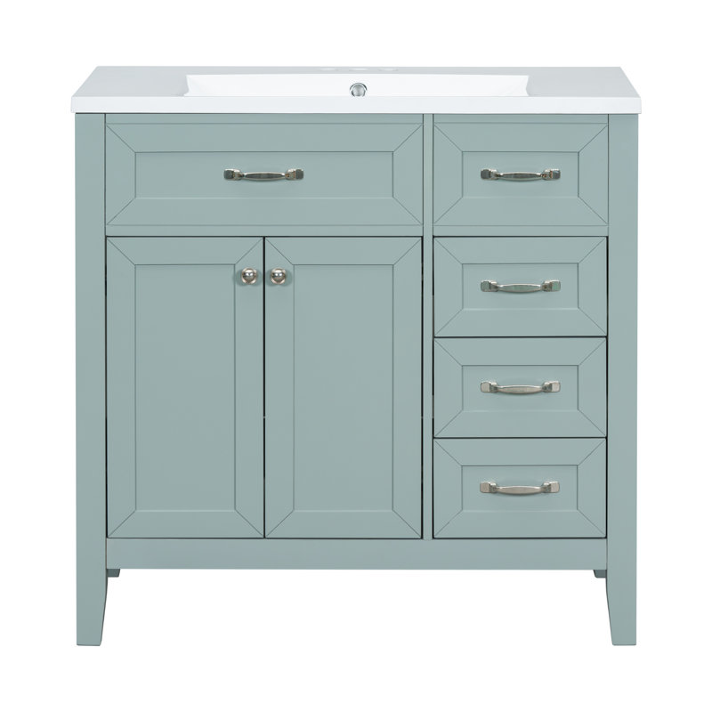 36" Bathroom Vanity with Sink Combo