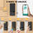 Smart Lock Touchscreen Single Cylinder Deadbolt with Smartkey Security-106633075