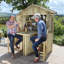 Capitani 205cm Solid Wood Bar Cabinet
