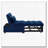 Upholstered Velvet Convertible Sleeper Chair with Adjustable Backrest and Pillows-1815545678