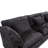 Oversized Sectional Sofa Cloud Couch for Living Room, Modern Chenille L Shaped Couch, Comfy Modular Sofa Sleeper with Moveable Ottoman & Memory Foam-2134163864