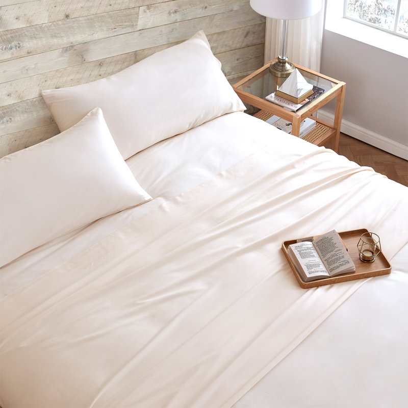 Snorze Cloud Snorze Coma Inducer Silky Rayon Sheet Set, King, Ivory