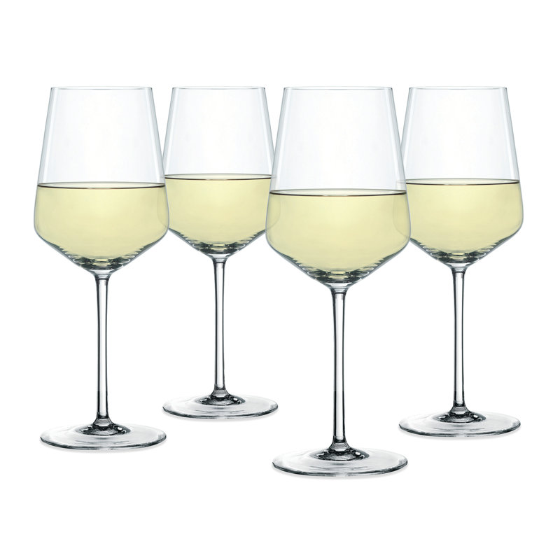 15.5 oz Crystal White Wine Glass Set of 4