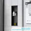 Niche de douche en acier inoxydable 24 po x 8 po-1201293618