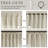 Thick Linen Fabric Memory Trained Pinch Pleated Solid Farmhouse And Modern Rustic Curtain 2 Panels -1708167233-1708167244
