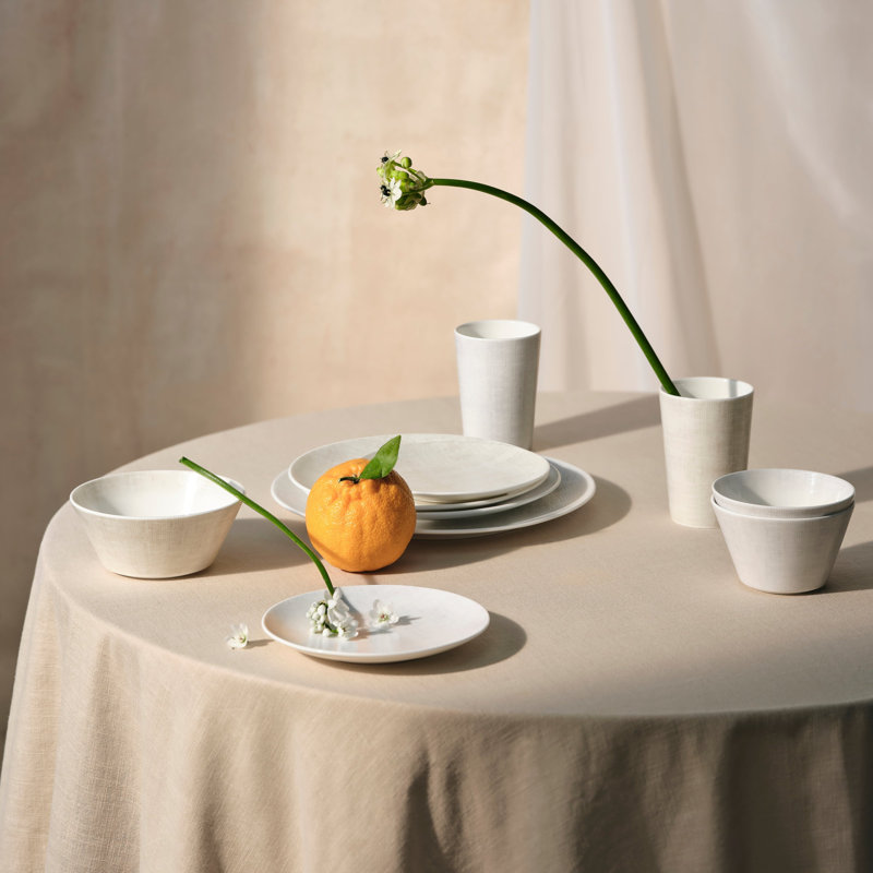 Bols à fruits Yeon, Blanc