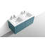 Ensemble de meuble-lavabo double 48 po-244490343