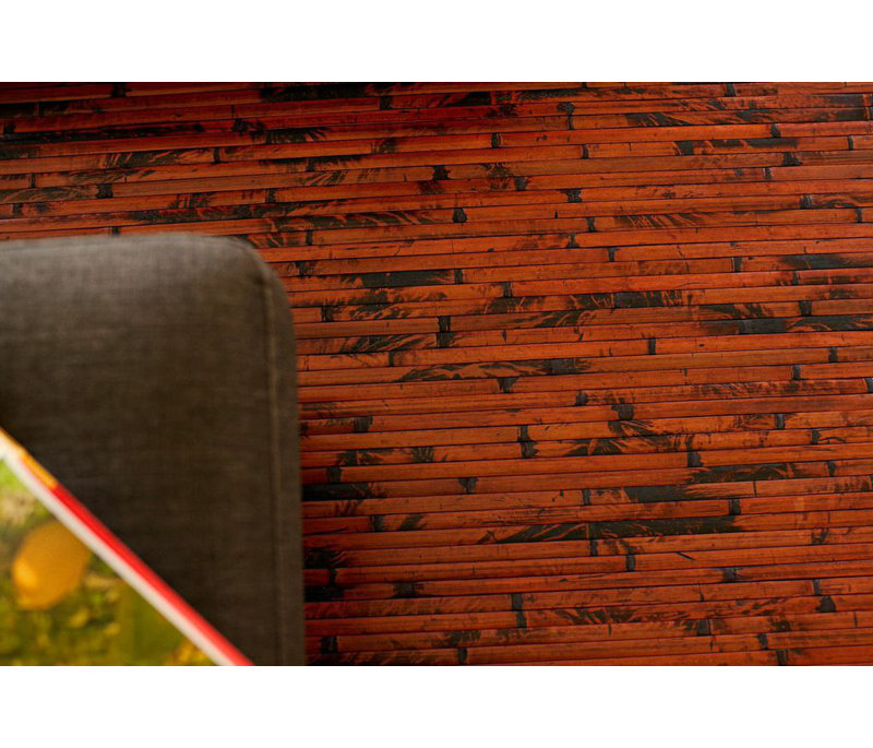 Govinda Handmade Bamboo Slat/Seagrass Area Rug, Rectangle 7' x 10'