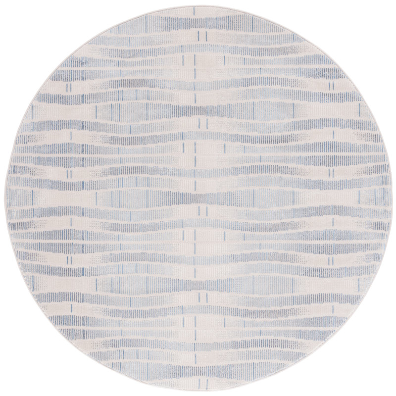 Kazimiera Performance Abstract Rug, Round 6'7"