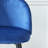 Upholstered Velvet Counter Stool with Steel Frame-70312025