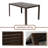 Houser Patio Dining Set with Rectangular Table , Cushions Included-1392900341-1363265334